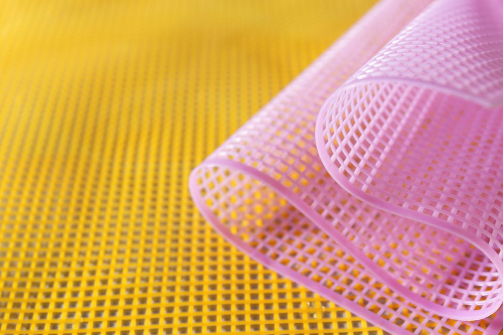 Elastyczna perforowana siatka z tworzywa sztucznego wykonana z PA11 poliamid